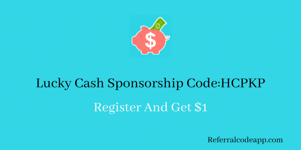 lucky cash sponsorship code