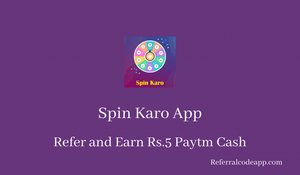 Spin Karo App