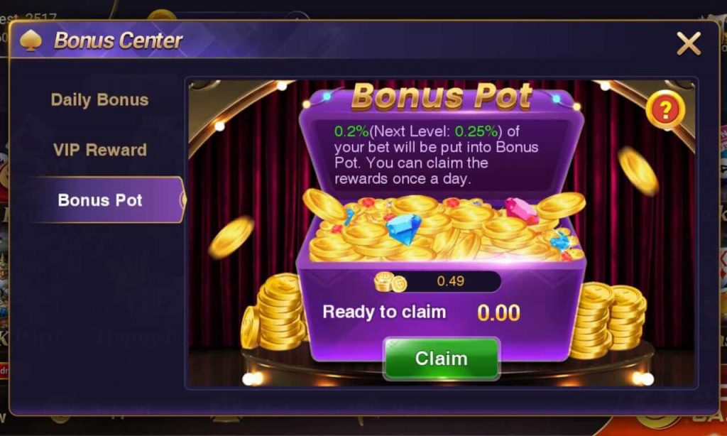 Bonus Pot Happy Ace Casino