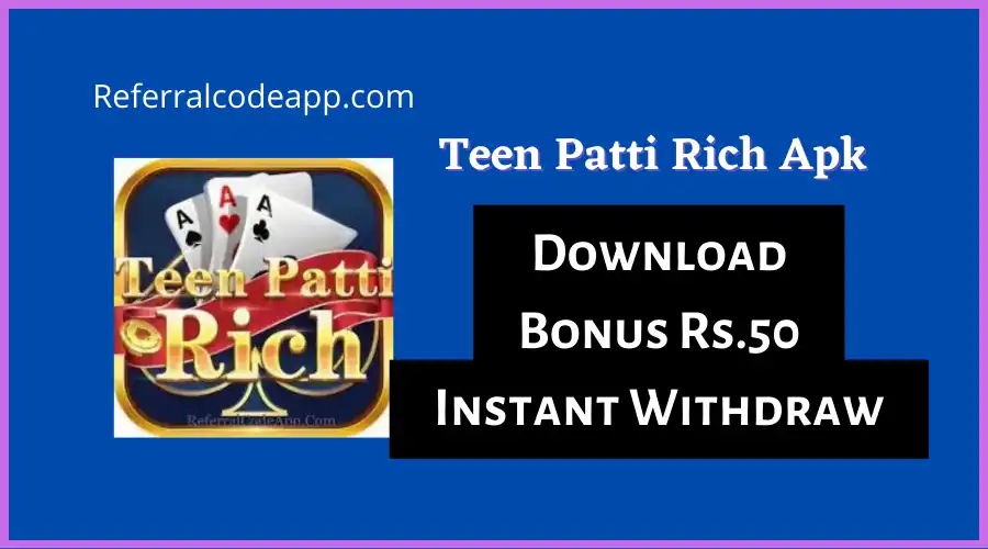 Teen Patti Rich Apk