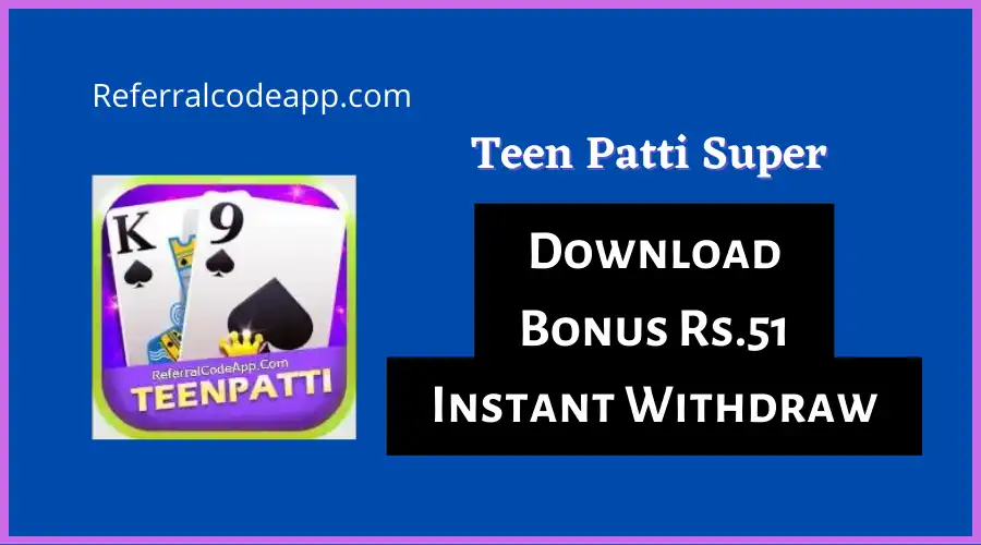 Teen Patti Super Apk