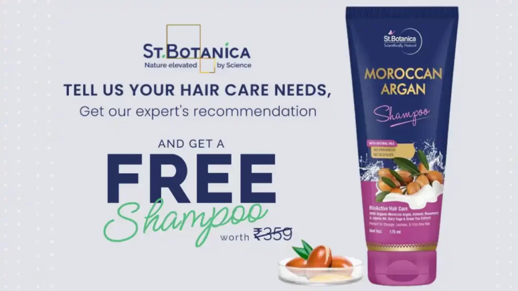 St. Botanica Free Shampoo 175ml Worth ₹359 | Survey Offer