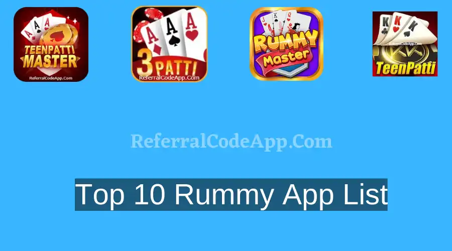 Top 10 Rummy App List