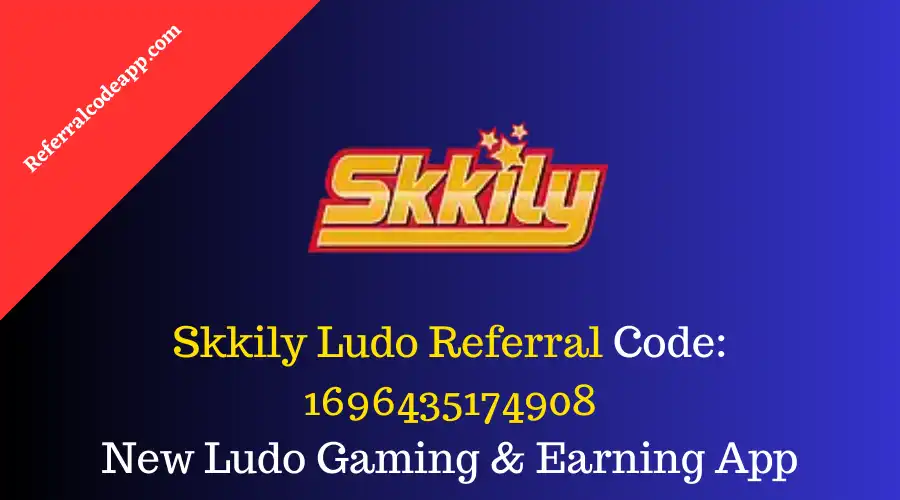 Skkily Referral Code | Download & Get ₹10 | New Ludo App