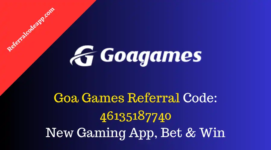 Goa Games Invite Code: 46135187740 | New Color Prediction Website | Earning App